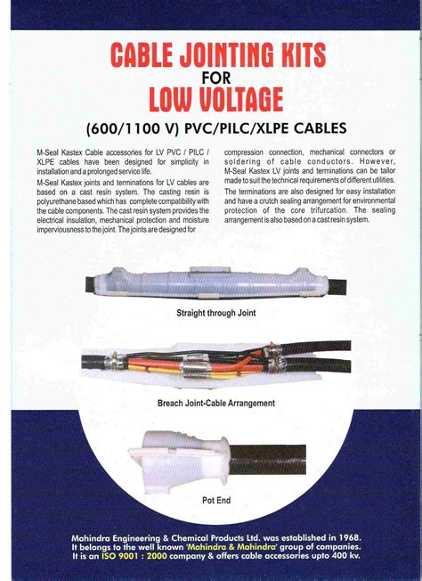 cable joint kit price list.